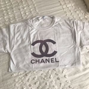 Chanel graphic tee